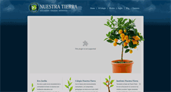 Desktop Screenshot of nuestratierra.edu.ar